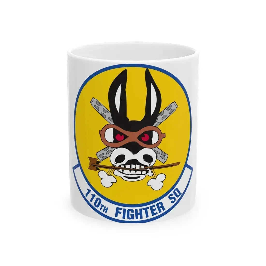 110th Fighter Squadron (U.S. Air Force) White Coffee Mug 11oz - Go Mug Yourself