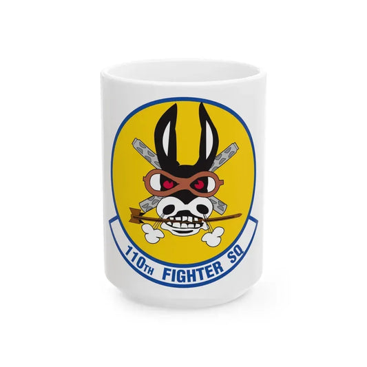 110th Fighter Squadron (U.S. Air Force) White Coffee Mug 15oz - Go Mug Yourself