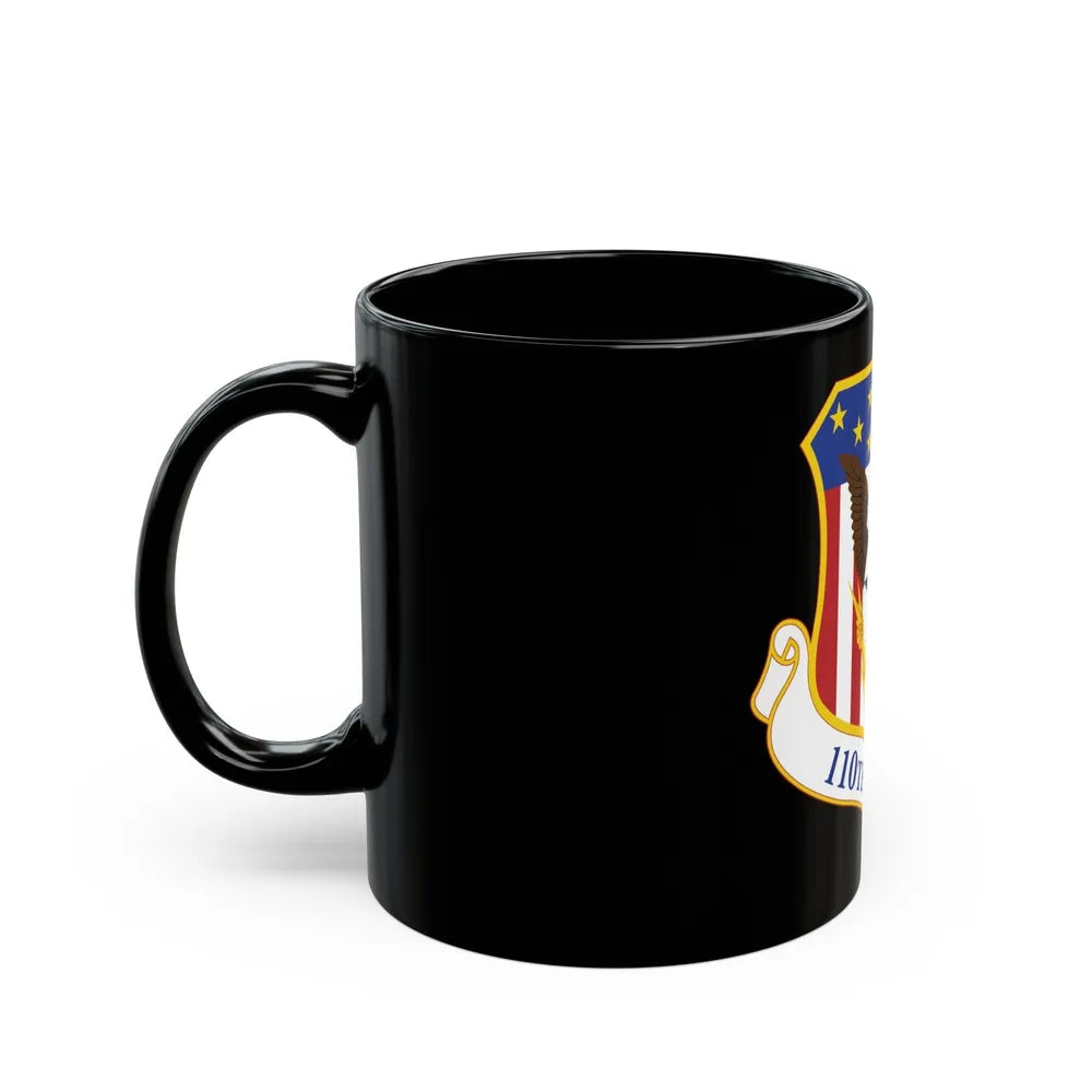 110th Wing emblem (U.S. Air Force) Black Coffee Mug-Go Mug Yourself