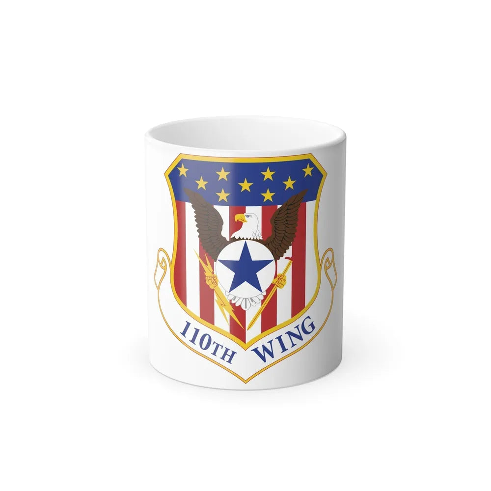 110th Wing emblem (U.S. Air Force) Color Changing Coffee Mug-11oz-Go Mug Yourself
