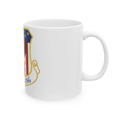 110th Wing emblem (U.S. Air Force) White Coffee Mug-Go Mug Yourself