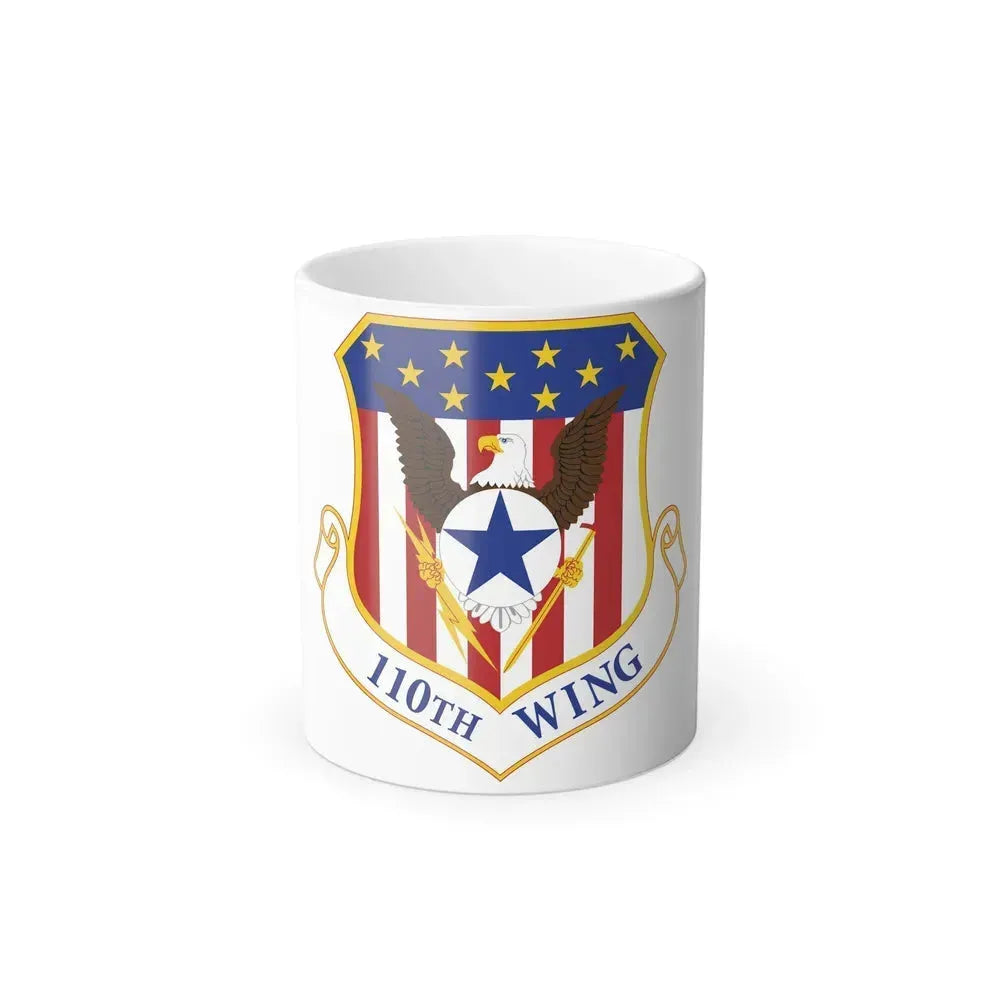 110th Wing emblem (U.S. Air Force) Color Changing Coffee Mug 11oz - Go Mug Yourself
