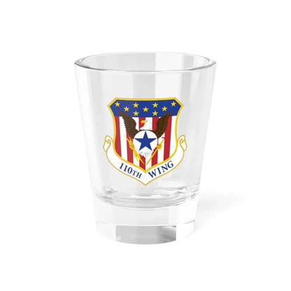 110th Wing emblem (U.S. Air Force) Shot Glass 1.5oz 1.5oz - Go Mug Yourself