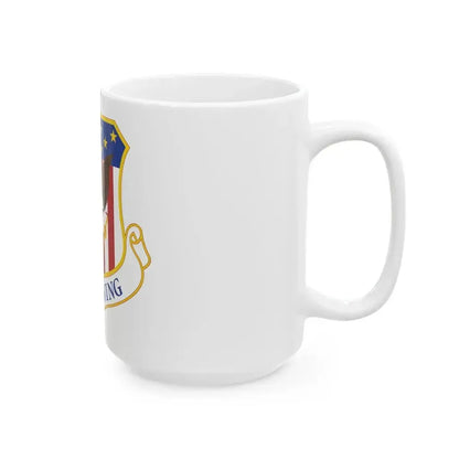 110th Wing emblem (U.S. Air Force) White Coffee Mug - Go Mug Yourself