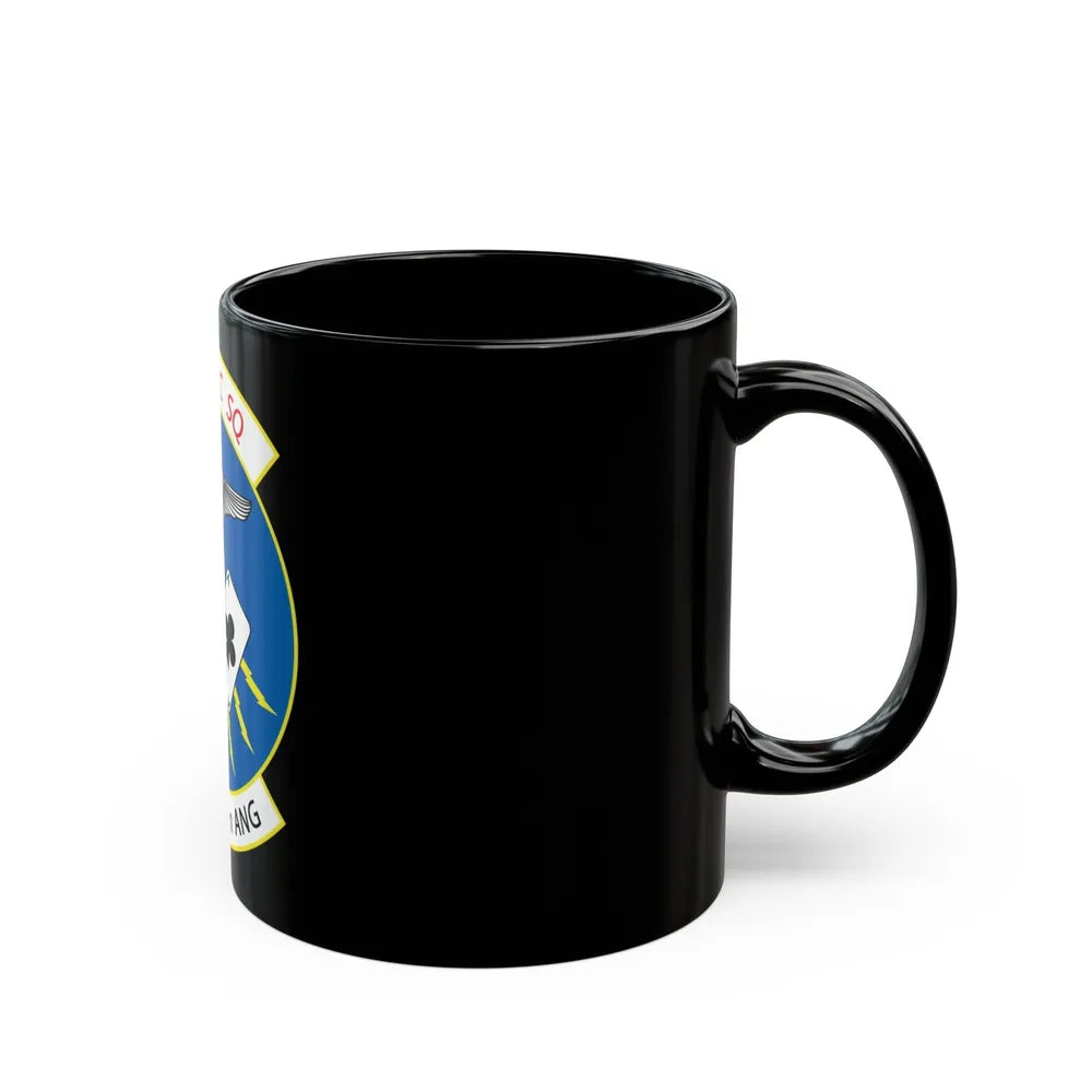 111 ASOC Sq Washington ANG (U.S. Air Force) Black Coffee Mug-Go Mug Yourself