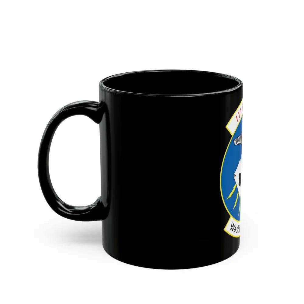 111 ASOC Sq Washington ANG (U.S. Air Force) Black Coffee Mug-Go Mug Yourself