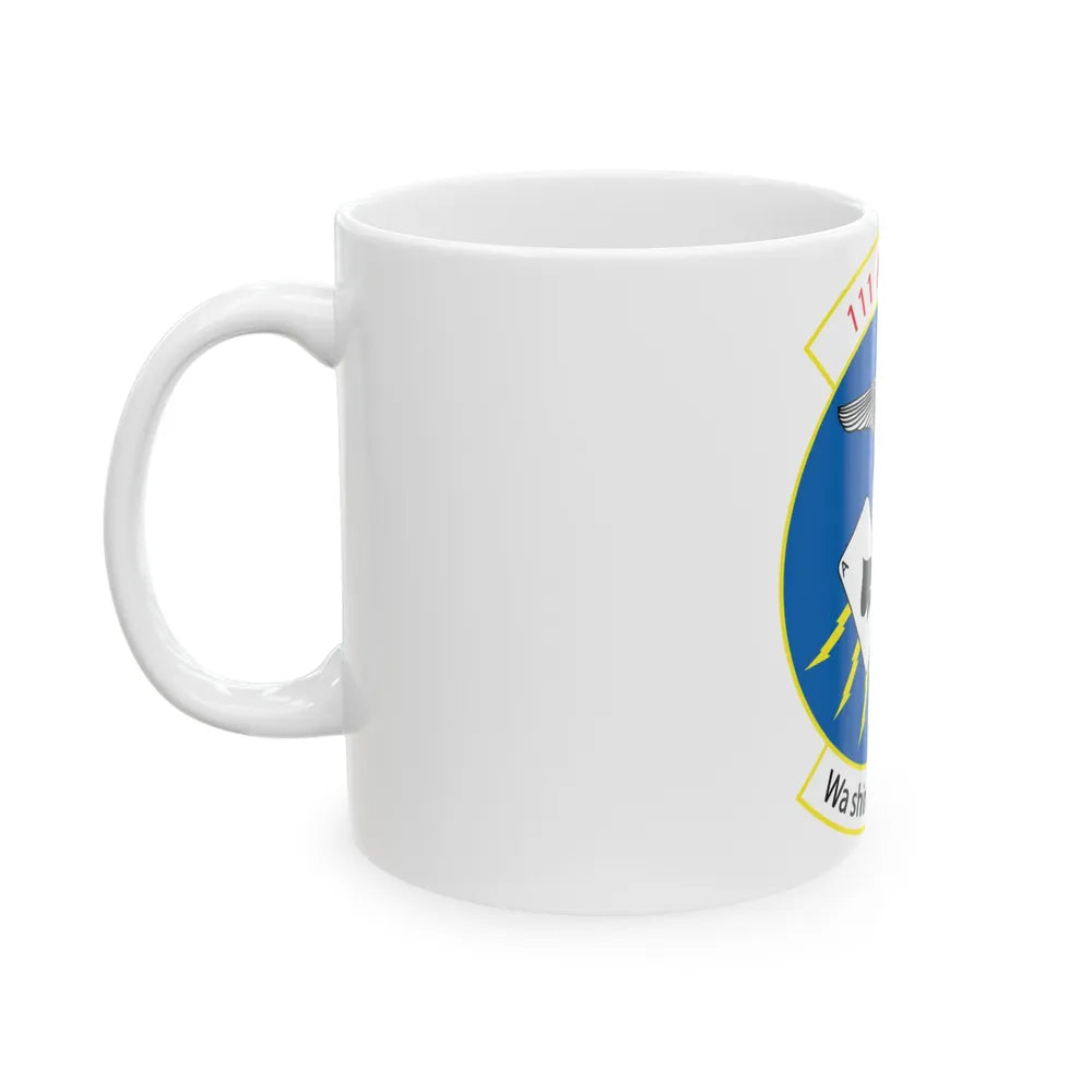 111 ASOC Sq Washington ANG (U.S. Air Force) White Coffee Mug-Go Mug Yourself