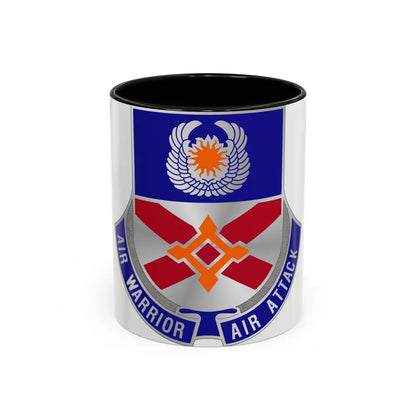 111 Aviation Regiment (U.S. Army) Accent Coffee Mug-11oz-Black-Go Mug Yourself