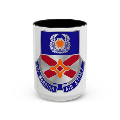 111 Aviation Regiment (U.S. Army) Accent Coffee Mug-15oz-Black-Go Mug Yourself