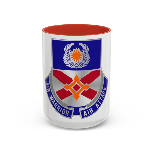 111 Aviation Regiment (U.S. Army) Accent Coffee Mug-15oz-Pink-Go Mug Yourself