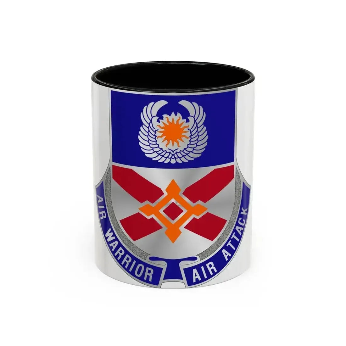 111 Aviation Regiment (U.S. Army) Accent Coffee Mug 11oz Black - Go Mug Yourself
