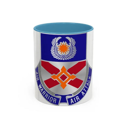 111 Aviation Regiment (U.S. Army) Accent Coffee Mug 11oz Light Blue - Go Mug Yourself