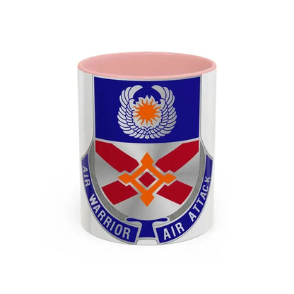 111 Aviation Regiment (U.S. Army) Accent Coffee Mug 11oz Pink - Go Mug Yourself