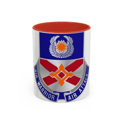 111 Aviation Regiment (U.S. Army) Accent Coffee Mug 11oz Red - Go Mug Yourself