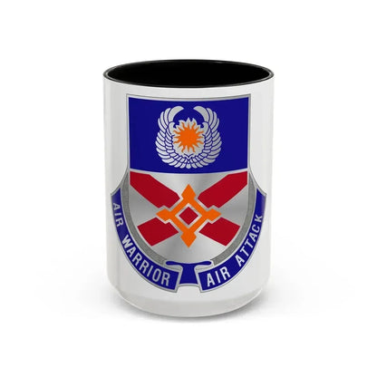 111 Aviation Regiment (U.S. Army) Accent Coffee Mug 15oz Black - Go Mug Yourself