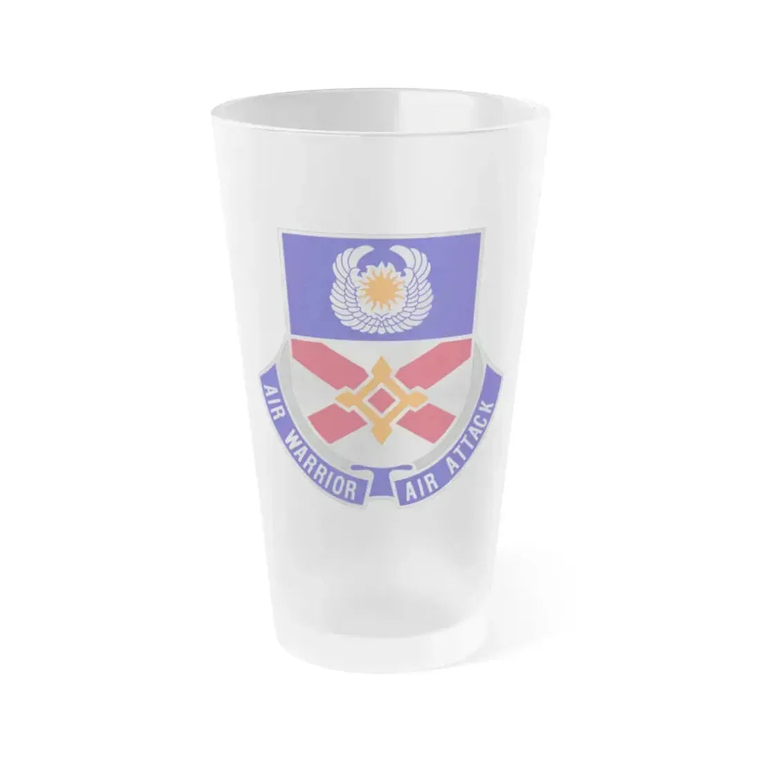 111 Aviation Regiment (U.S. Army) Frosted Pint Glass 16oz Default Title - Go Mug Yourself