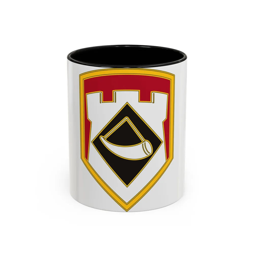 111 Engineer Brigade (U.S. Army) Accent Coffee Mug-11oz-Black-Go Mug Yourself