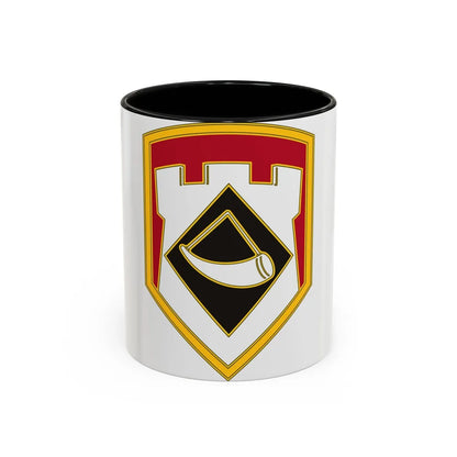 111 Engineer Brigade (U.S. Army) Accent Coffee Mug-11oz-Black-Go Mug Yourself