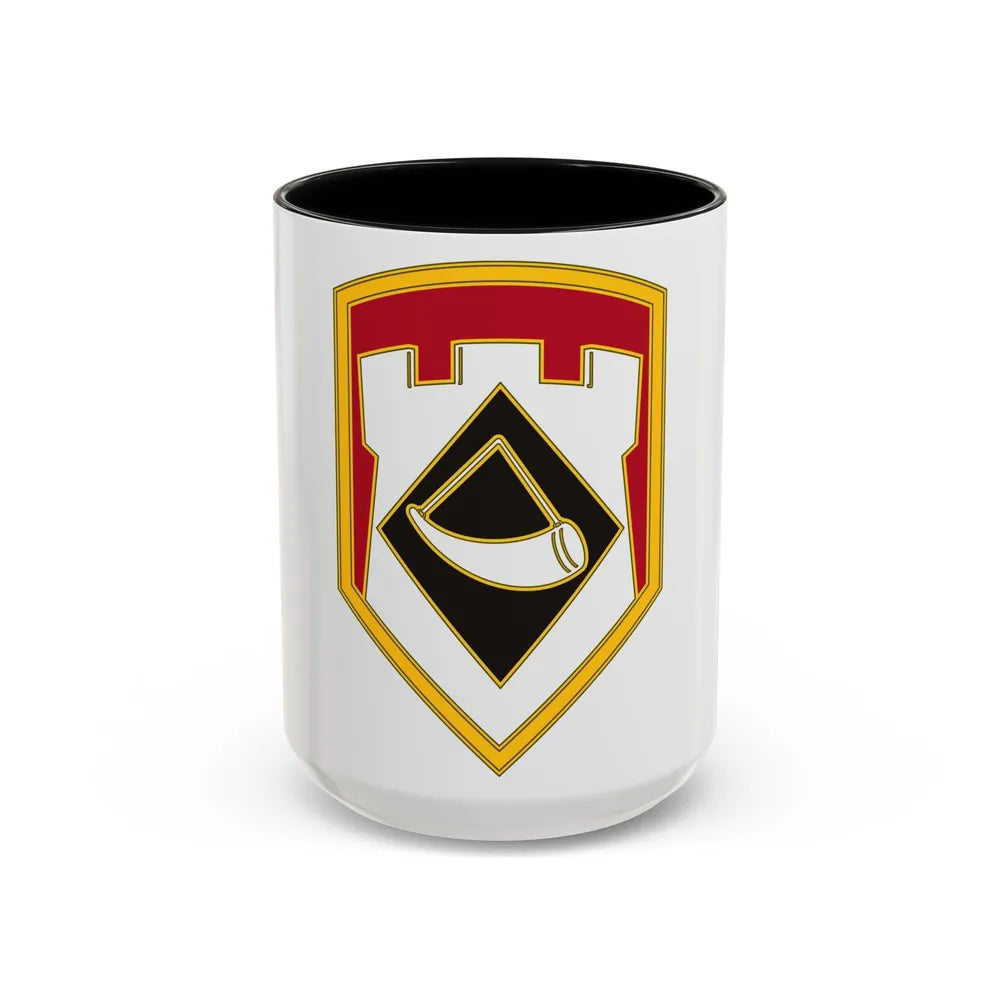 111 Engineer Brigade (U.S. Army) Accent Coffee Mug-15oz-Black-Go Mug Yourself