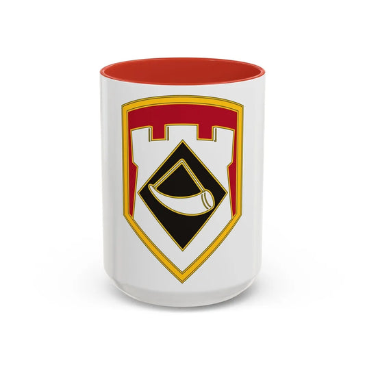 111 Engineer Brigade (U.S. Army) Accent Coffee Mug-15oz-Red-Go Mug Yourself