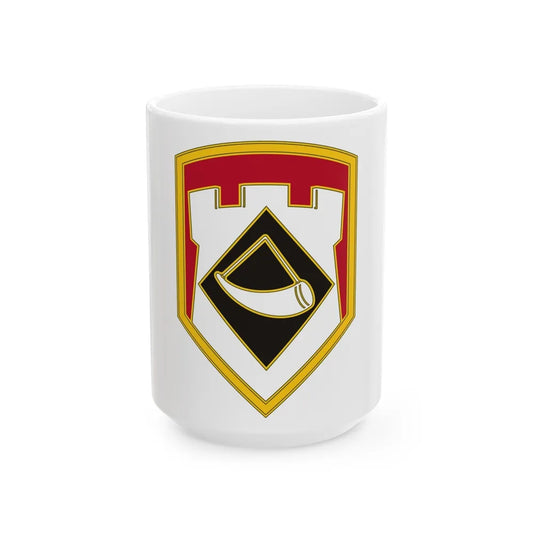 111 Engineer Brigade (U.S. Army) White Coffee Mug-15oz-Go Mug Yourself