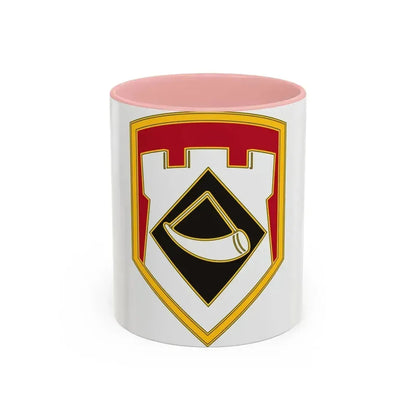 111 Engineer Brigade (U.S. Army) Accent Coffee Mug 11oz Pink - Go Mug Yourself