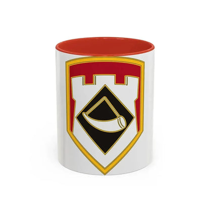 111 Engineer Brigade (U.S. Army) Accent Coffee Mug 11oz Red - Go Mug Yourself