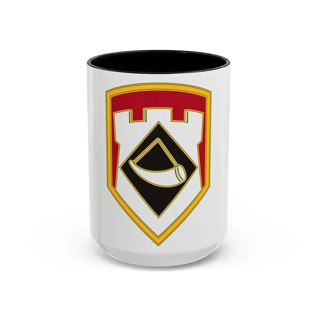 111 Engineer Brigade (U.S. Army) Accent Coffee Mug 15oz Black - Go Mug Yourself