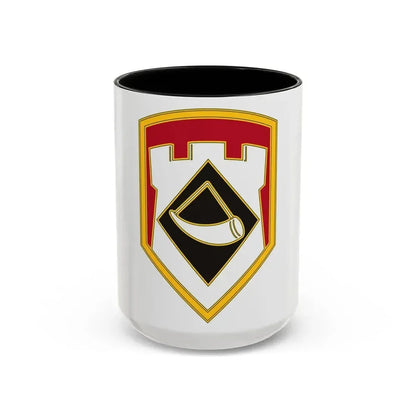 111 Engineer Brigade (U.S. Army) Accent Coffee Mug 15oz Black - Go Mug Yourself