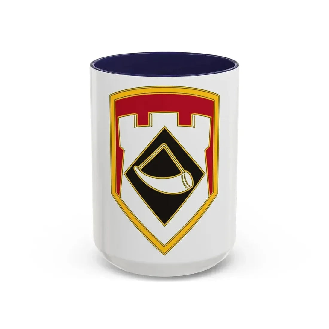 111 Engineer Brigade (U.S. Army) Accent Coffee Mug 15oz Navy - Go Mug Yourself