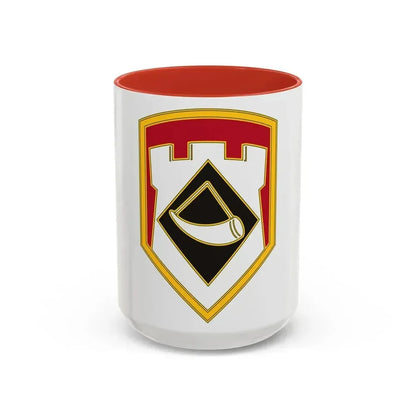 111 Engineer Brigade (U.S. Army) Accent Coffee Mug 15oz Red - Go Mug Yourself