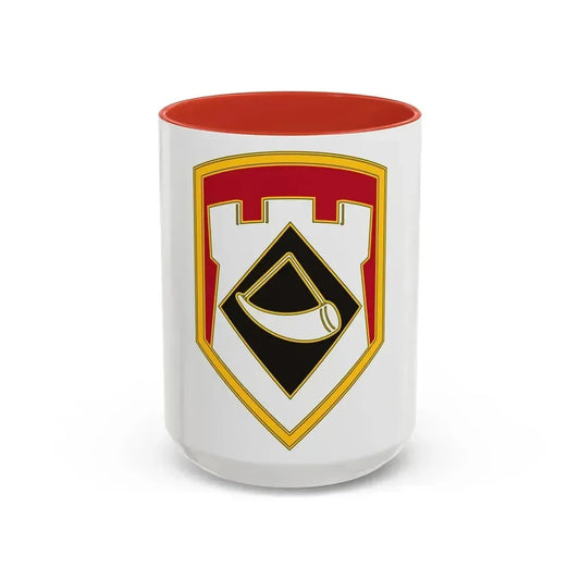 111 Engineer Brigade (U.S. Army) Accent Coffee Mug 15oz Red - Go Mug Yourself