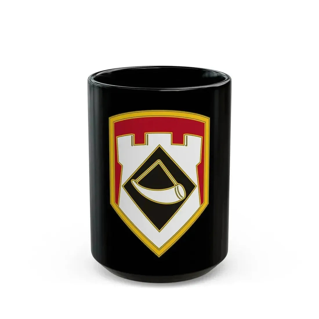 111 Engineer Brigade (U.S. Army) Black Coffee Mug - Go Mug Yourself