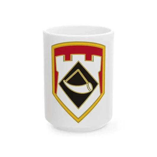 111 Engineer Brigade (U.S. Army) White Coffee Mug 15oz - Go Mug Yourself