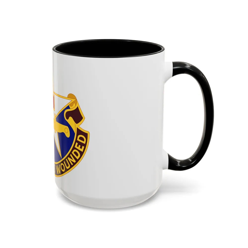 111 Medical Battalion (U.S. Army) Accent Coffee Mug-Go Mug Yourself