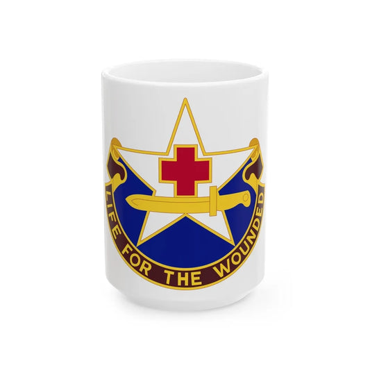 111 Medical Battalion (U.S. Army) White Coffee Mug-15oz-Go Mug Yourself