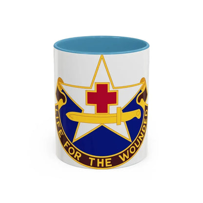 111 Medical Battalion (U.S. Army) Accent Coffee Mug 11oz Light Blue - Go Mug Yourself