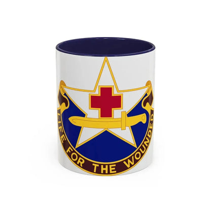 111 Medical Battalion (U.S. Army) Accent Coffee Mug 11oz Navy - Go Mug Yourself