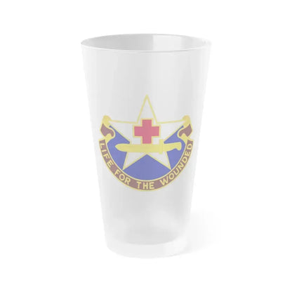 111 Medical Battalion (U.S. Army) Frosted Pint Glass 16oz Default Title - Go Mug Yourself