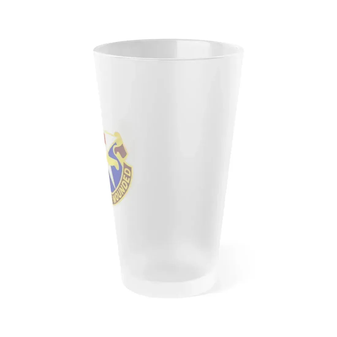 111 Medical Battalion (U.S. Army) Frosted Pint Glass 16oz - Go Mug Yourself