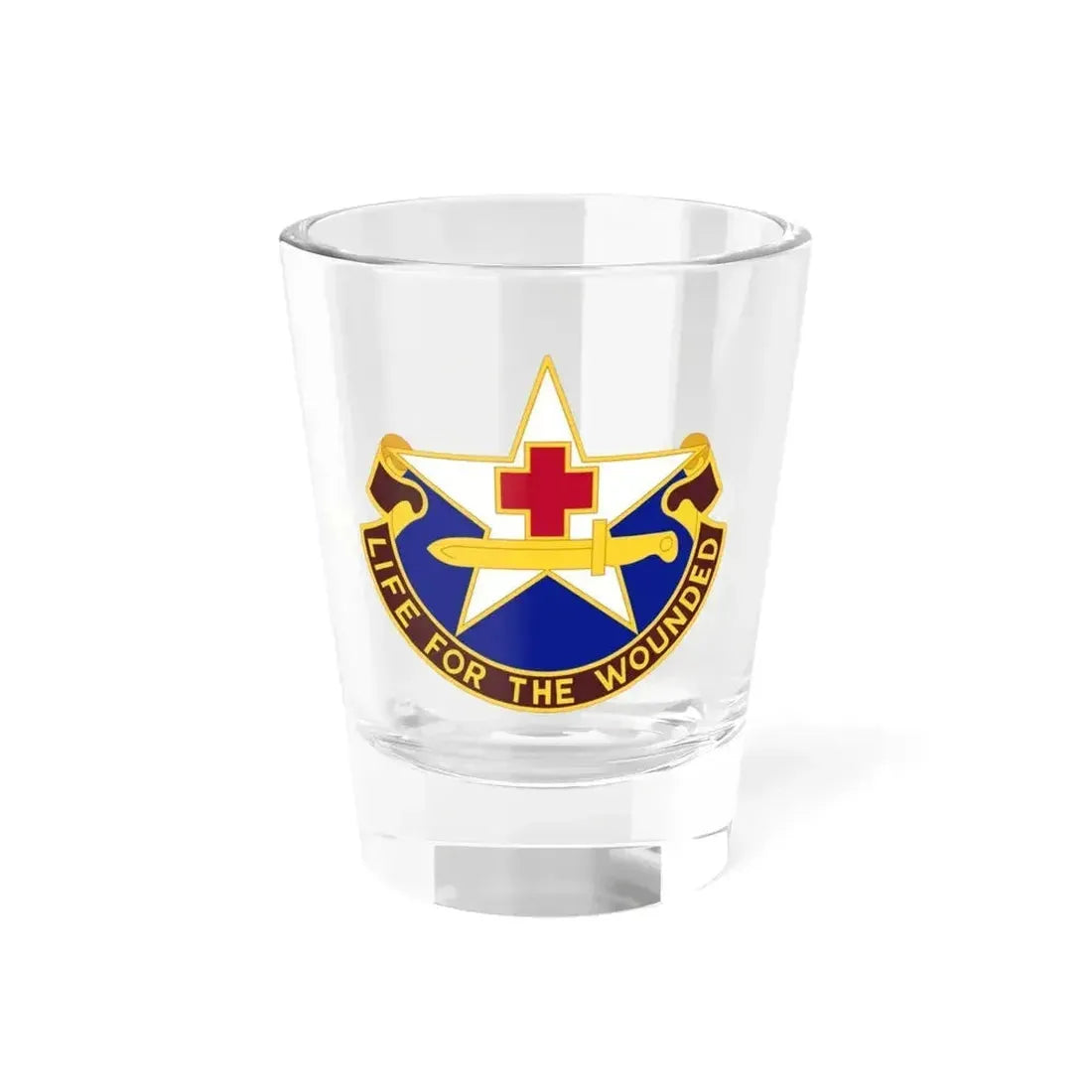111 Medical Battalion (U.S. Army) Shot Glass 1.5oz 1.5oz - Go Mug Yourself