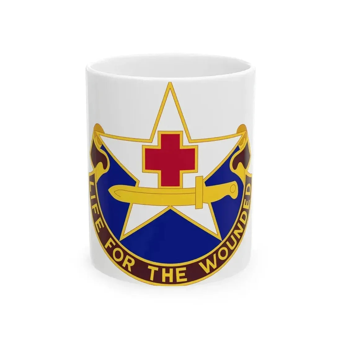 111 Medical Battalion (U.S. Army) White Coffee Mug 11oz - Go Mug Yourself