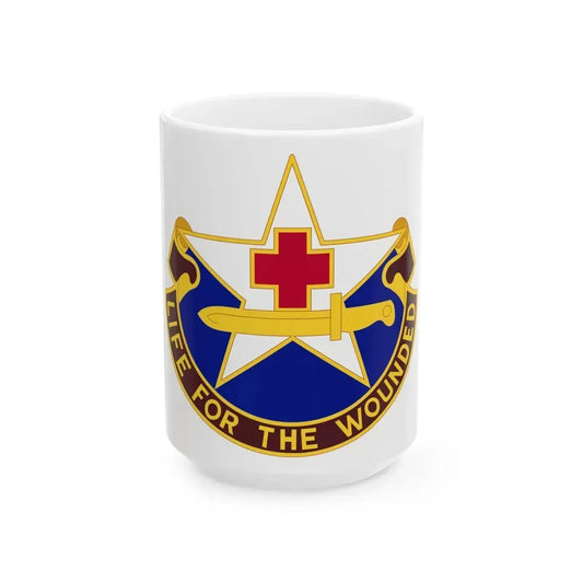 111 Medical Battalion (U.S. Army) White Coffee Mug 15oz - Go Mug Yourself