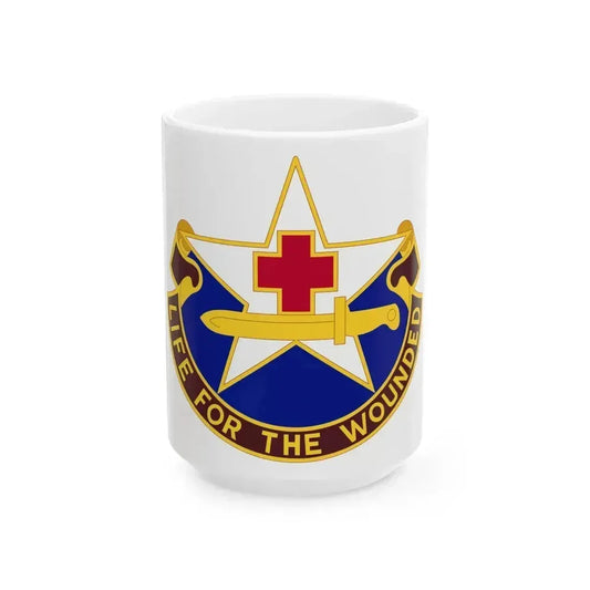 111 Medical Battalion (U.S. Army) White Coffee Mug 15oz - Go Mug Yourself