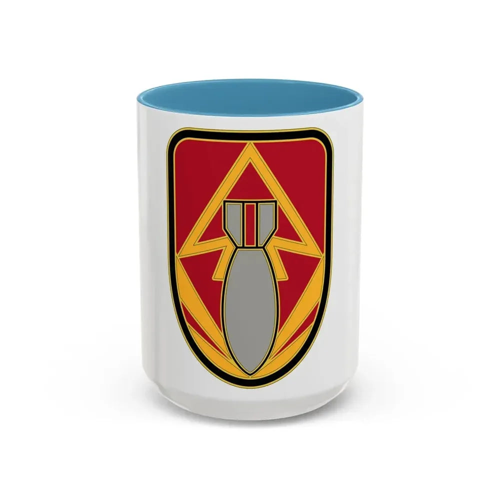 111 Ordnance Group 2 (U.S. Army) Accent Coffee Mug 15oz Light Blue - Go Mug Yourself