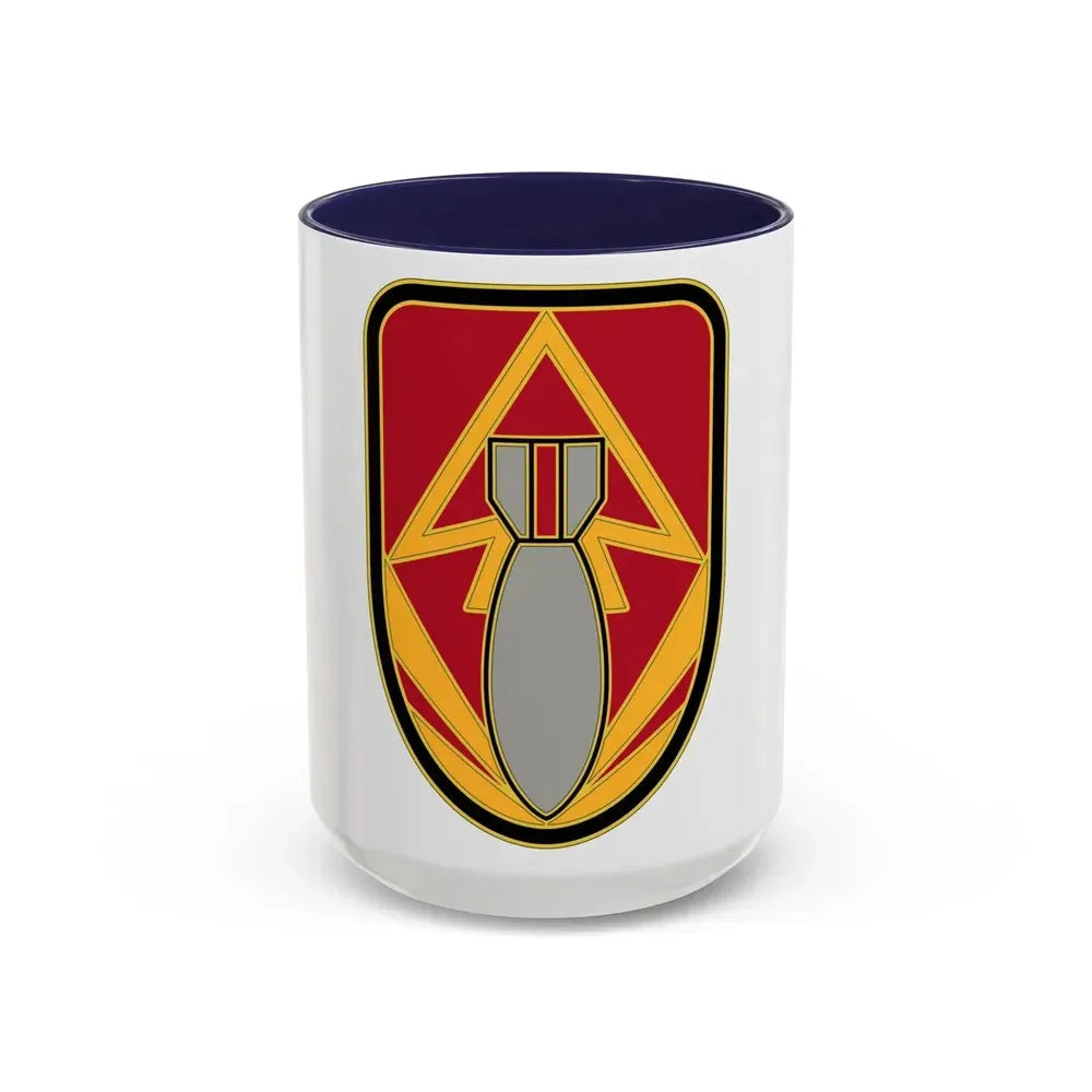 111 Ordnance Group 2 (U.S. Army) Accent Coffee Mug 15oz Navy - Go Mug Yourself
