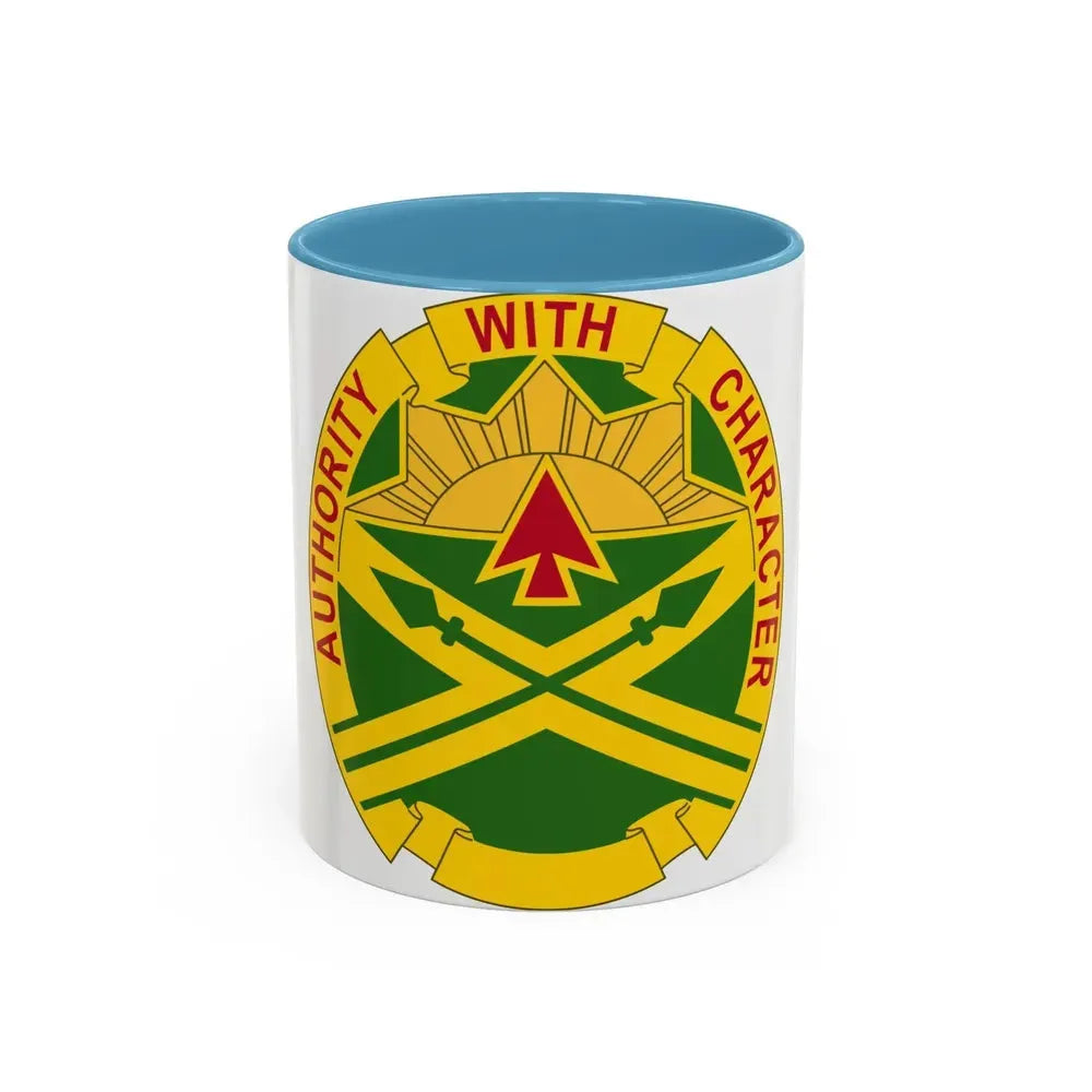 111 Ordnance Group 3 (U.S. Army) Accent Coffee Mug 11oz Light Blue - Go Mug Yourself