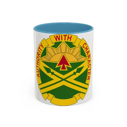 111 Ordnance Group 3 (U.S. Army) Accent Coffee Mug 11oz Light Blue - Go Mug Yourself