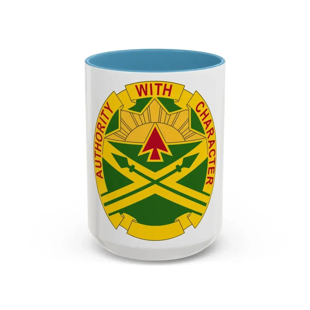 111 Ordnance Group 3 (U.S. Army) Accent Coffee Mug 15oz Light Blue - Go Mug Yourself