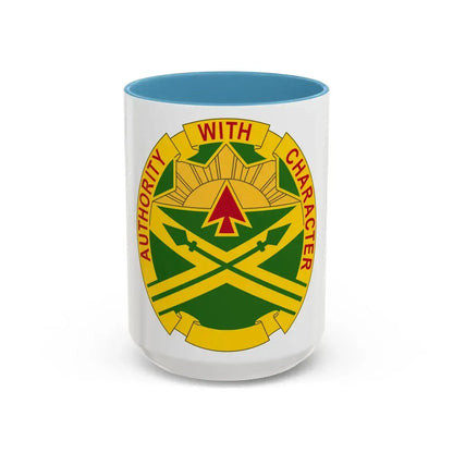 111 Ordnance Group 3 (U.S. Army) Accent Coffee Mug 15oz Light Blue - Go Mug Yourself